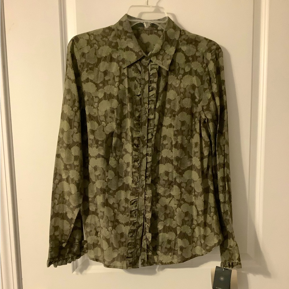 Liz Claiborne sheer blouse
